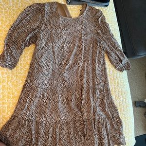 Dress forum animal print dress with slip inside